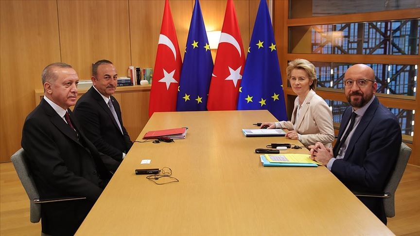 Cumhurbaşkanı Erdoğan AB Liderleriyle Görüştü