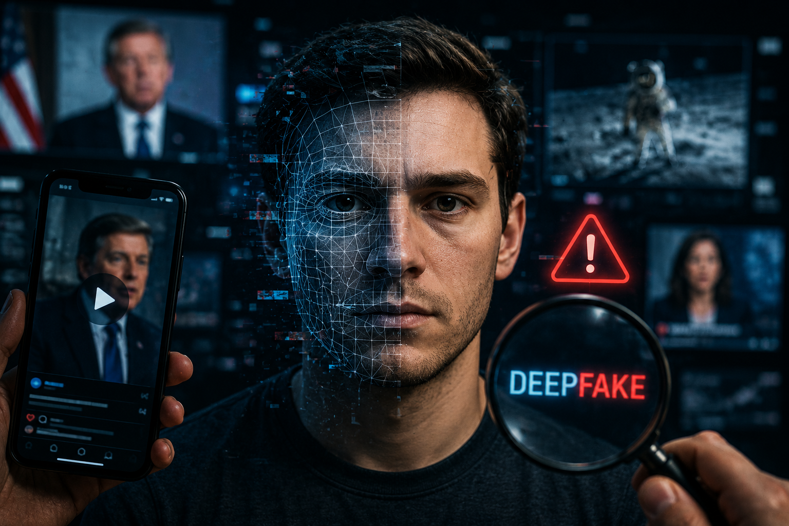 Deepfake Çağında Gerçeklik Krizi: Gördüğümüz Her Şeye Güvenebilir Miyiz?